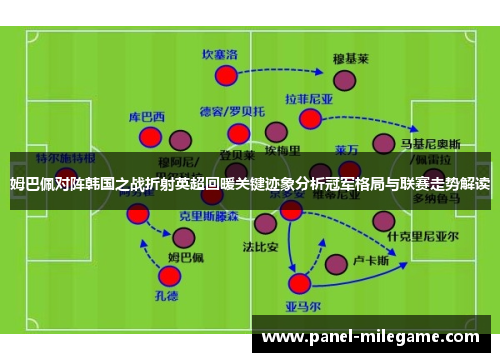 姆巴佩对阵韩国之战折射英超回暖关键迹象分析冠军格局与联赛走势解读 姆巴佩对阵韩国之战折射英超回暖关键迹象分析冠军格局与联赛走势解读